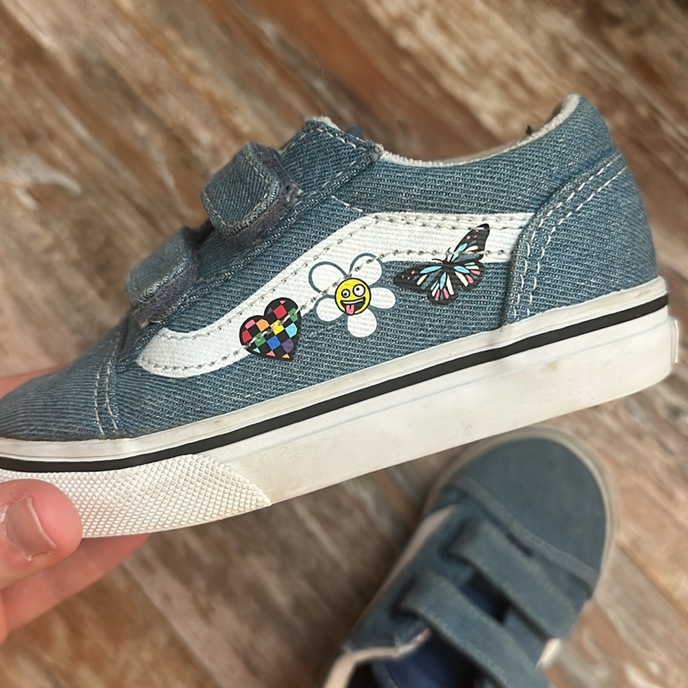 Denim Toddler Vans